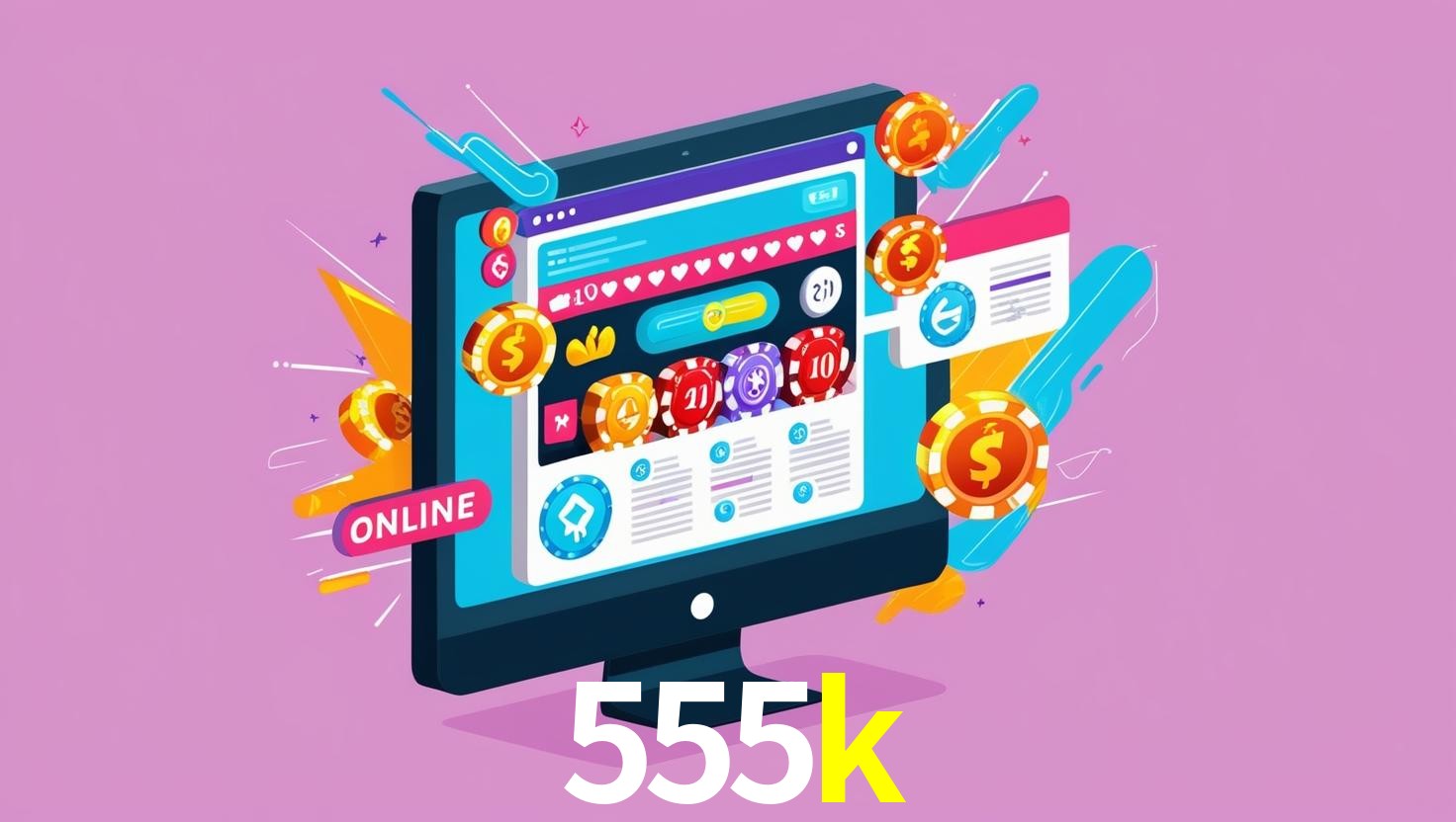 Slots no Site 555K.COM